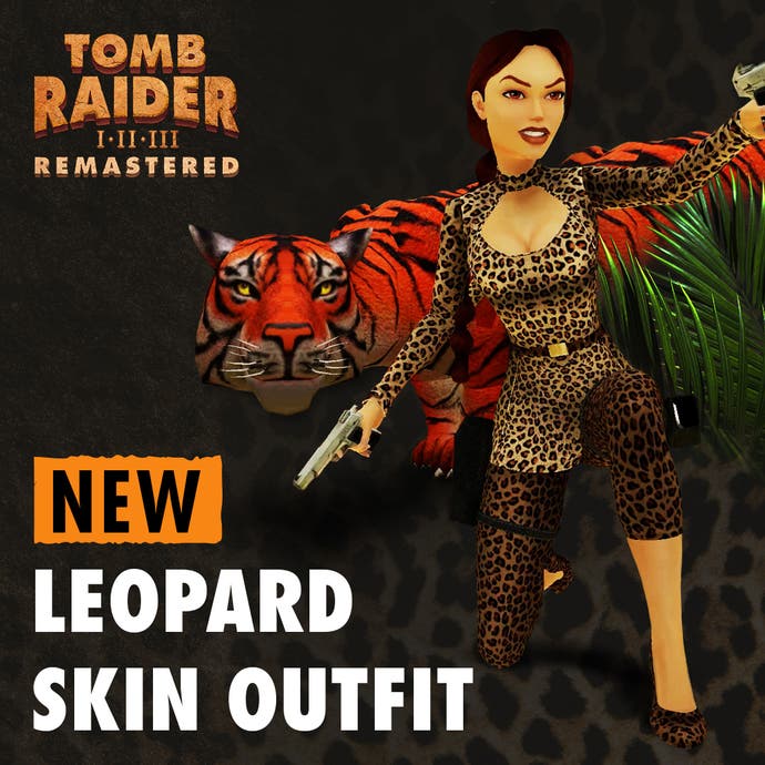 Lara Croft embraces her inner Scary Spice with new Tomb Raider 1-3 Remastered outfit